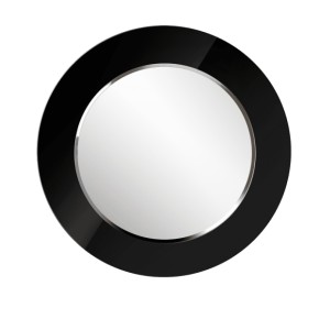 Зеркало круглое черный (РМ/02) в Лабытнанги - labytnangi.ok-mebel.com | фото
