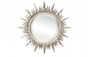 Зеркало круглое серебро (1810(1) в Лабытнанги - labytnangi.ok-mebel.com | фото 1