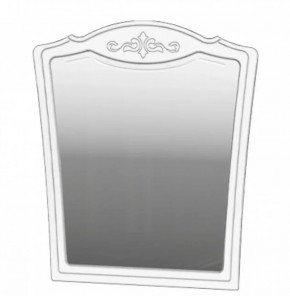 ЛОТОС Зеркало навесное белый лак в Лабытнанги - labytnangi.ok-mebel.com | фото