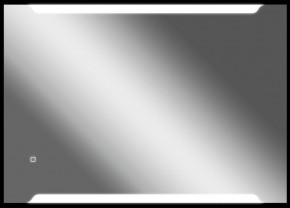 Зеркало Оттава 1000х700 с подсветкой Домино (GL7028Z) в Лабытнанги - labytnangi.ok-mebel.com | фото 2