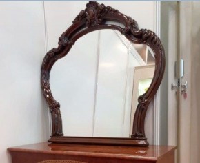 Зеркало в раме к кровати 1800, Ирина (08.250) орех в Лабытнанги - labytnangi.ok-mebel.com | фото